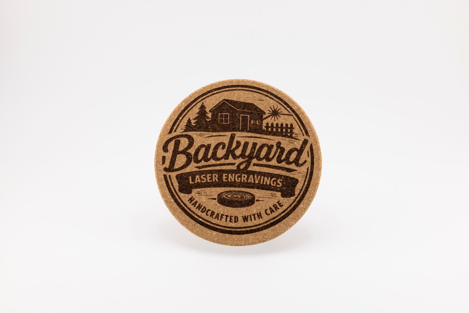 Cork Logo Coaster