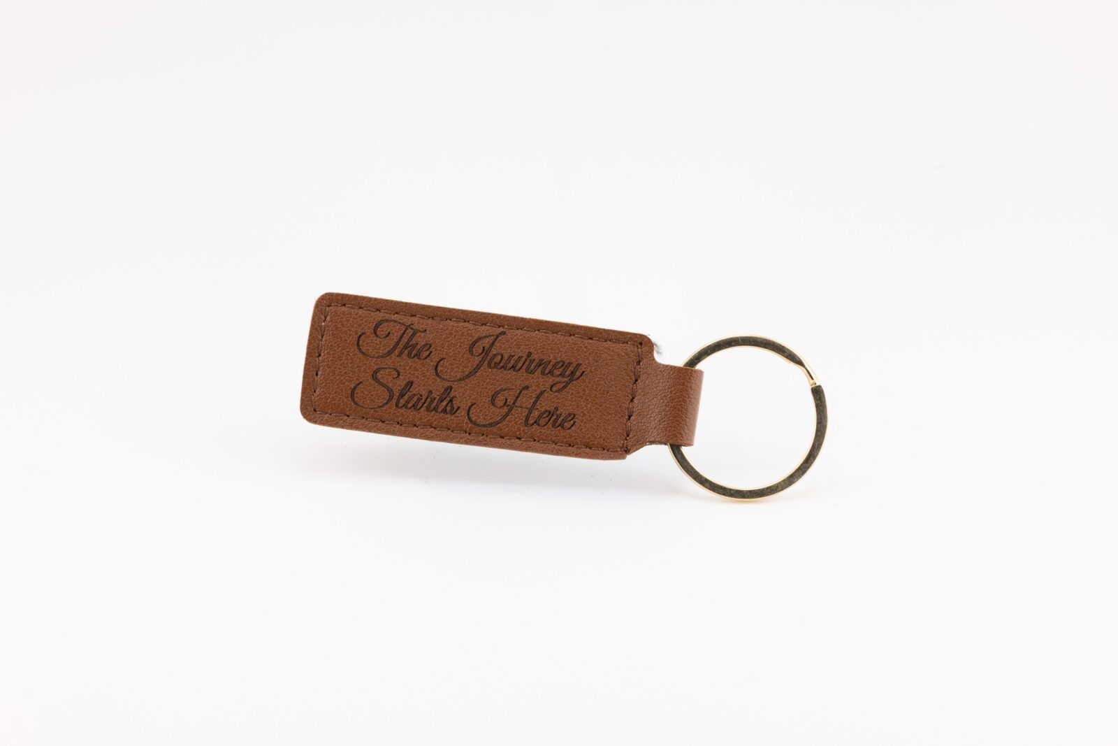 “The Journey Starts Here” Keychain