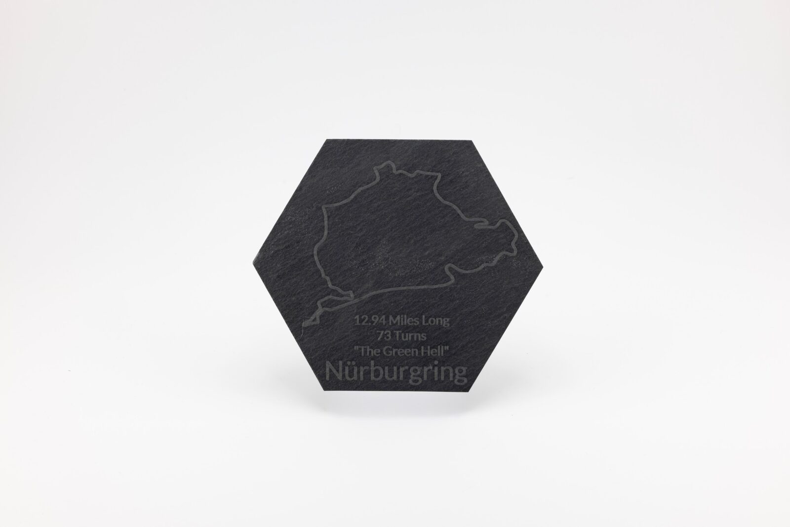 Nürburgring Hex Slate Coaster