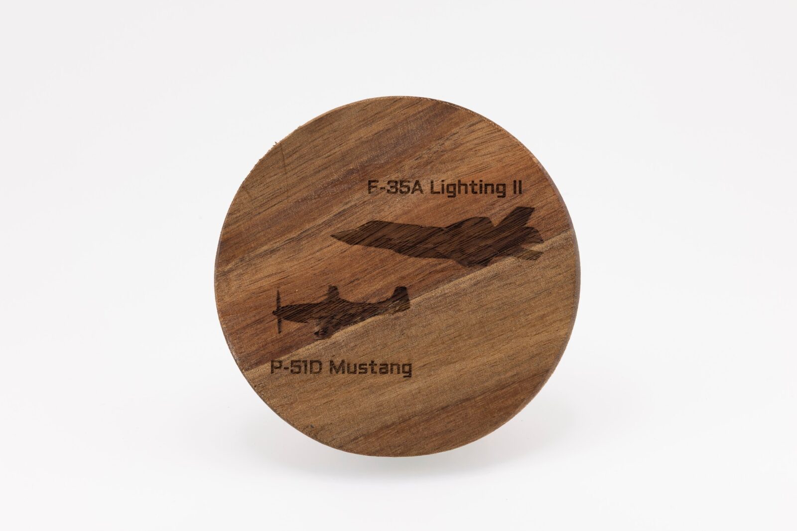 Warbirds Hardwood Coaster